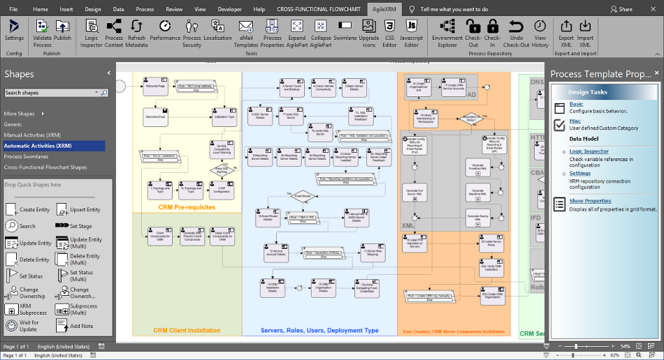 Cross-functional flowchart - Credit approval process.cdd